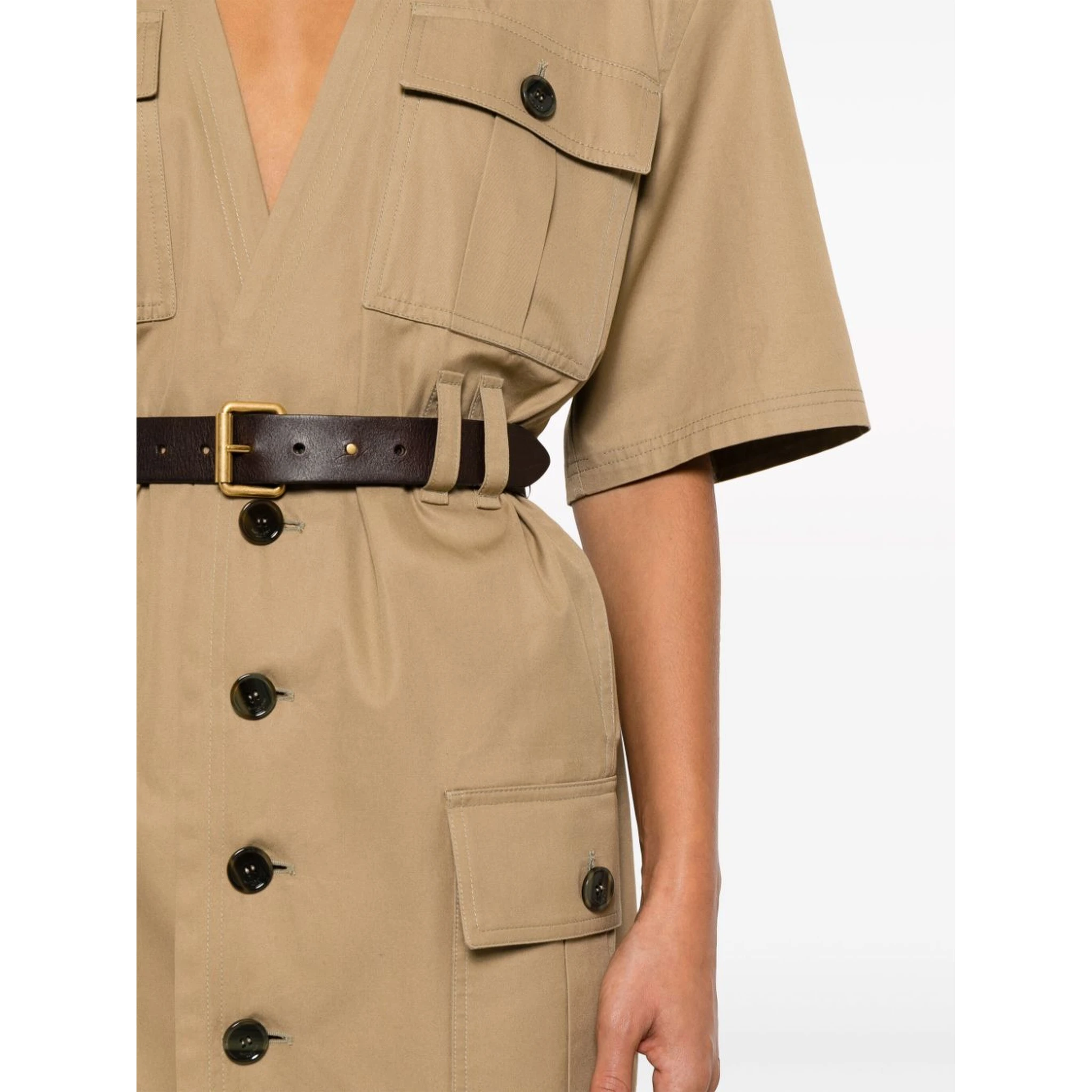 Saharienne shirt dress