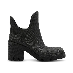 Woman Ankle Boots Charcoal Size 8 Rubber In Black