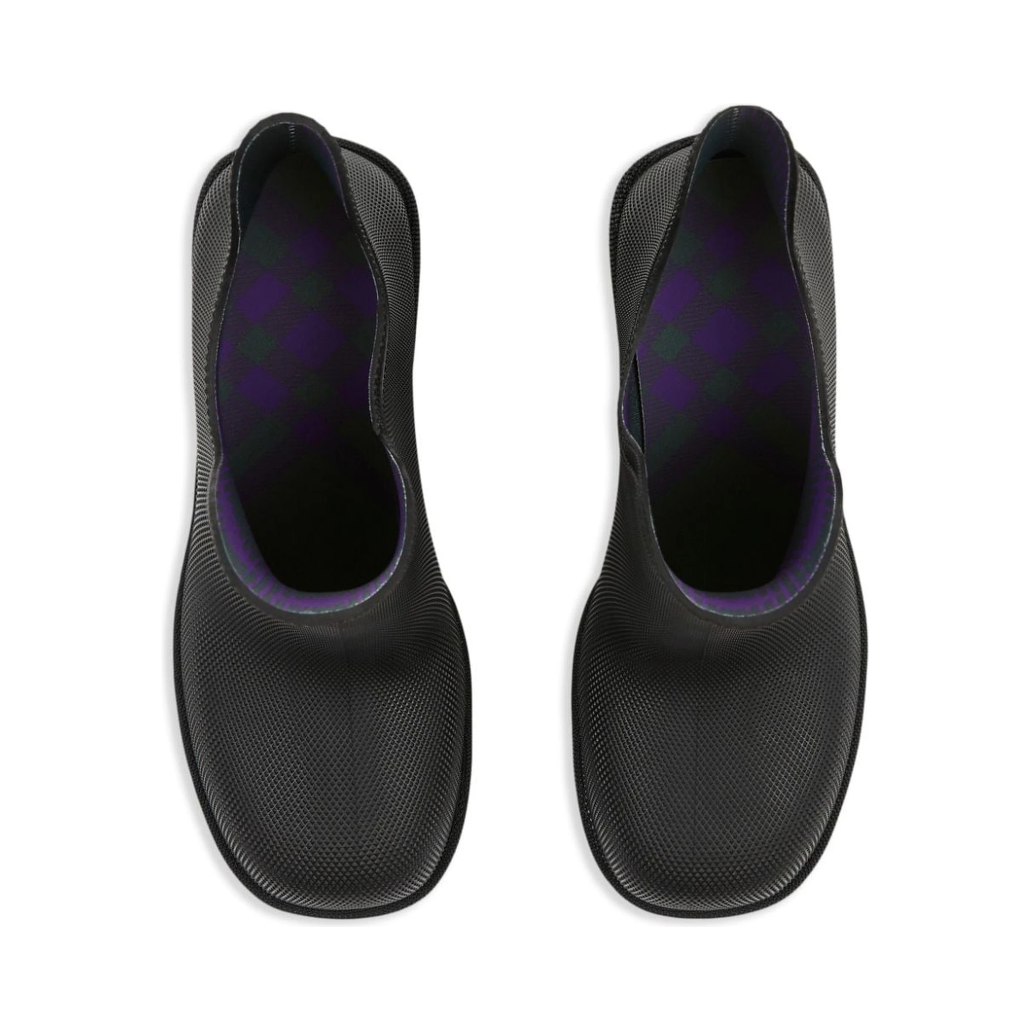 Woman Ankle Boots Charcoal Size 8 Rubber In Black