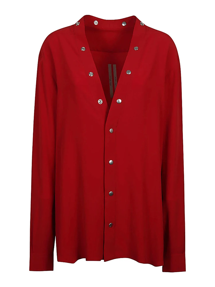 Rick Owens Shirts Red