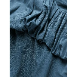 V-neck draped mini dress