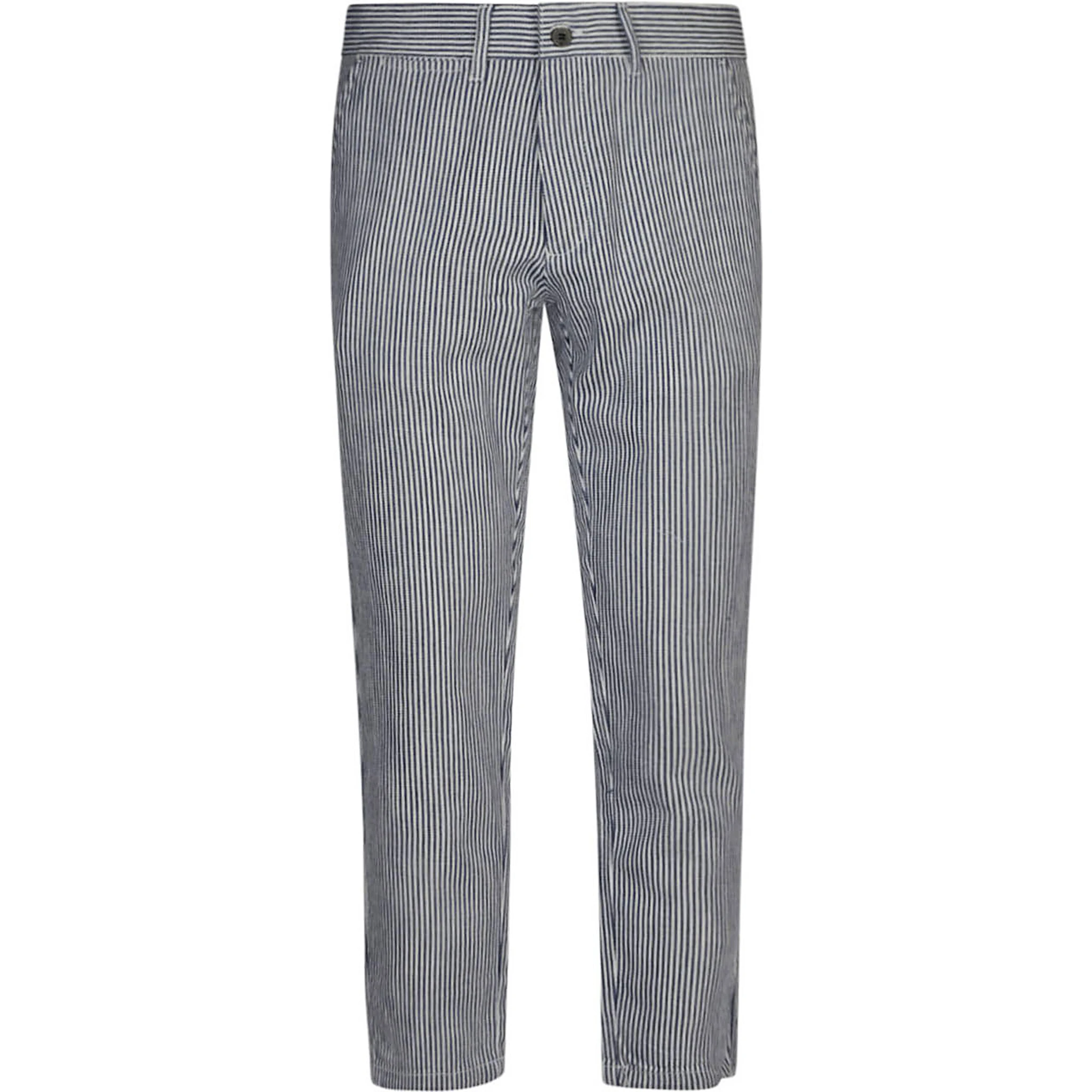 Dark Blue Chinos Cotton Trouser