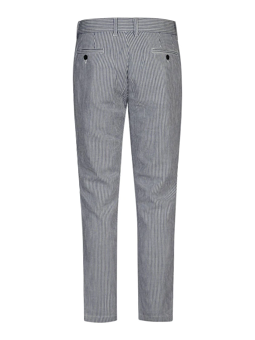 Dark Blue Chinos Cotton Trouser