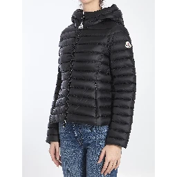 Ige hooded short puffer jacket