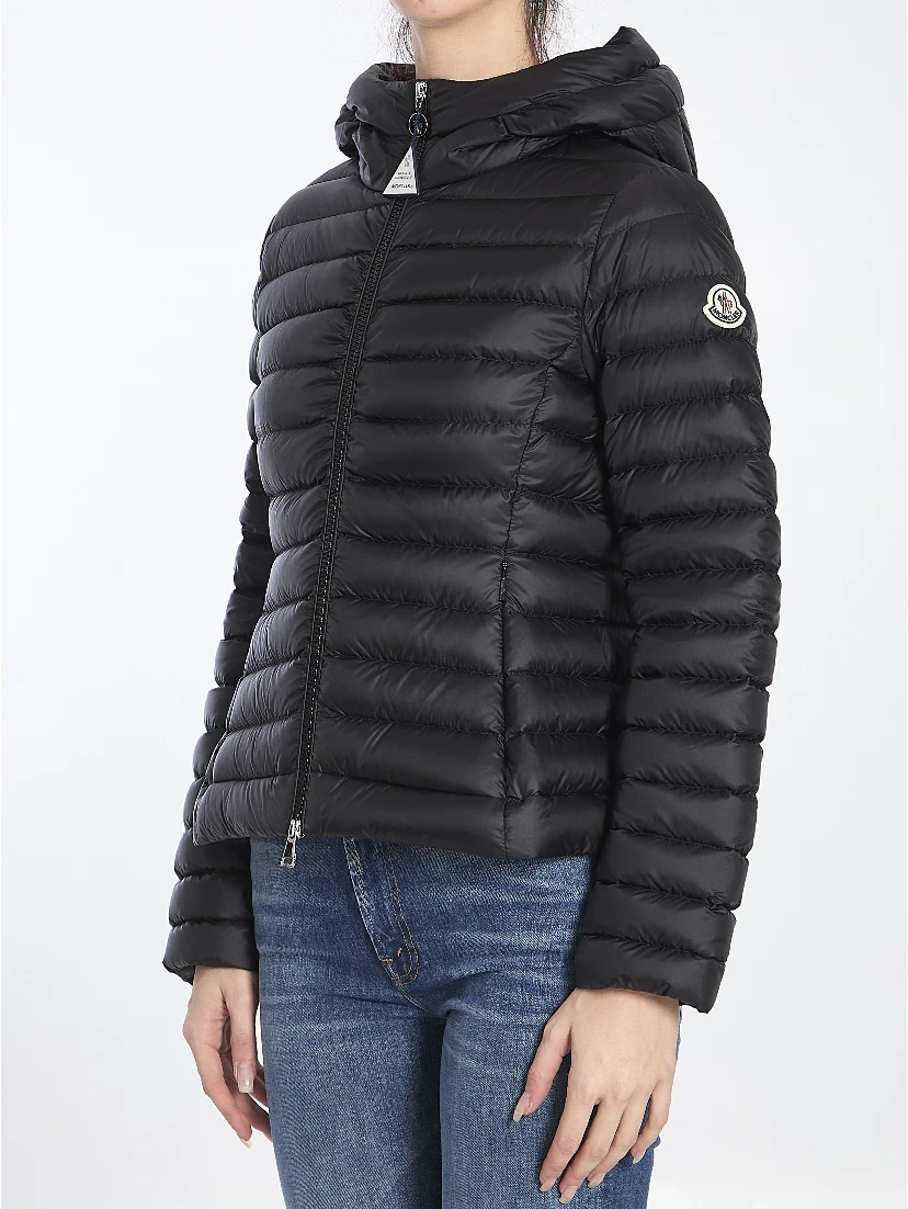 Ige hooded short puffer jacket