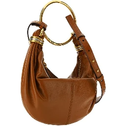 Brown Calf Leather Bos Taurus Handbag