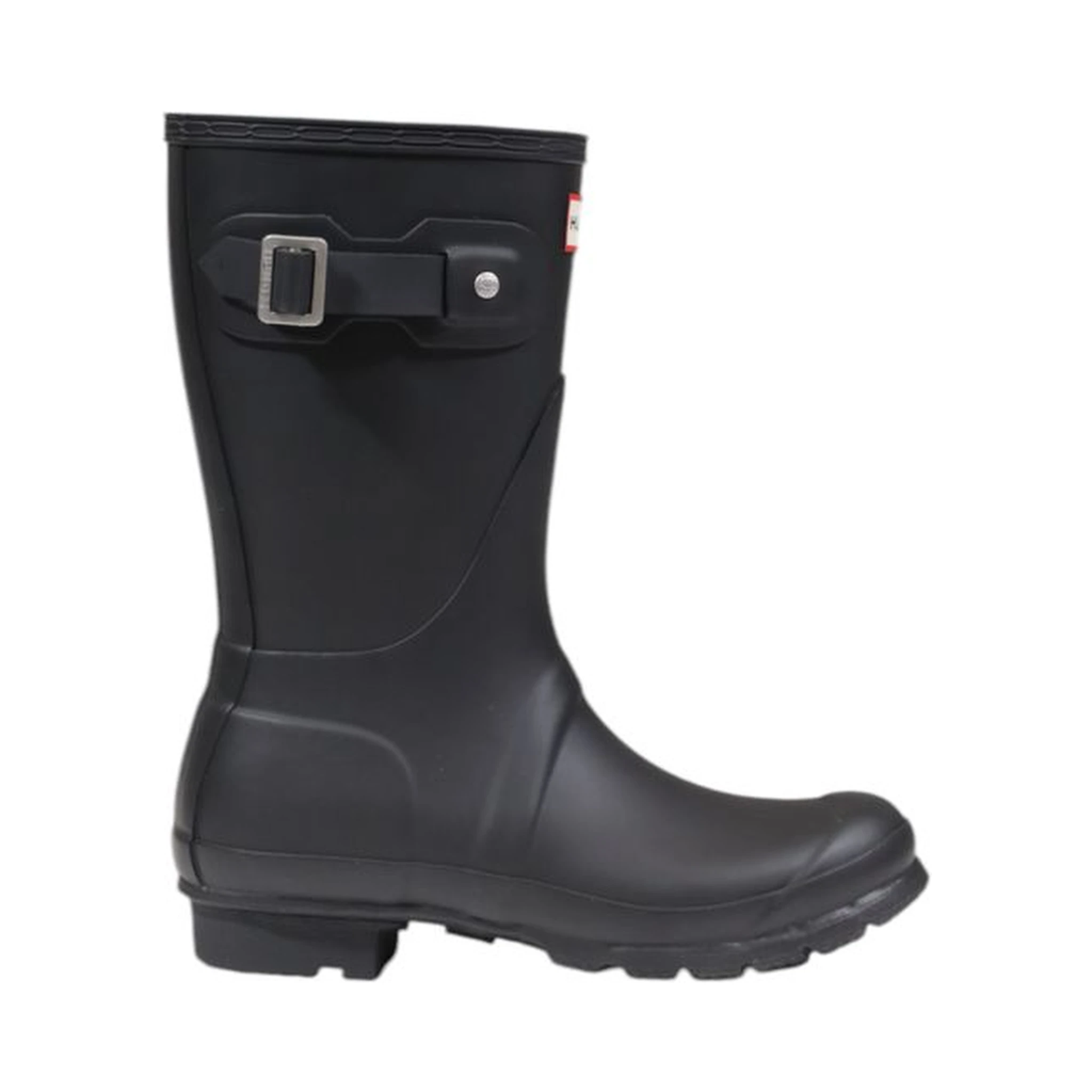 Black Recycled Polyester Ankle Boots