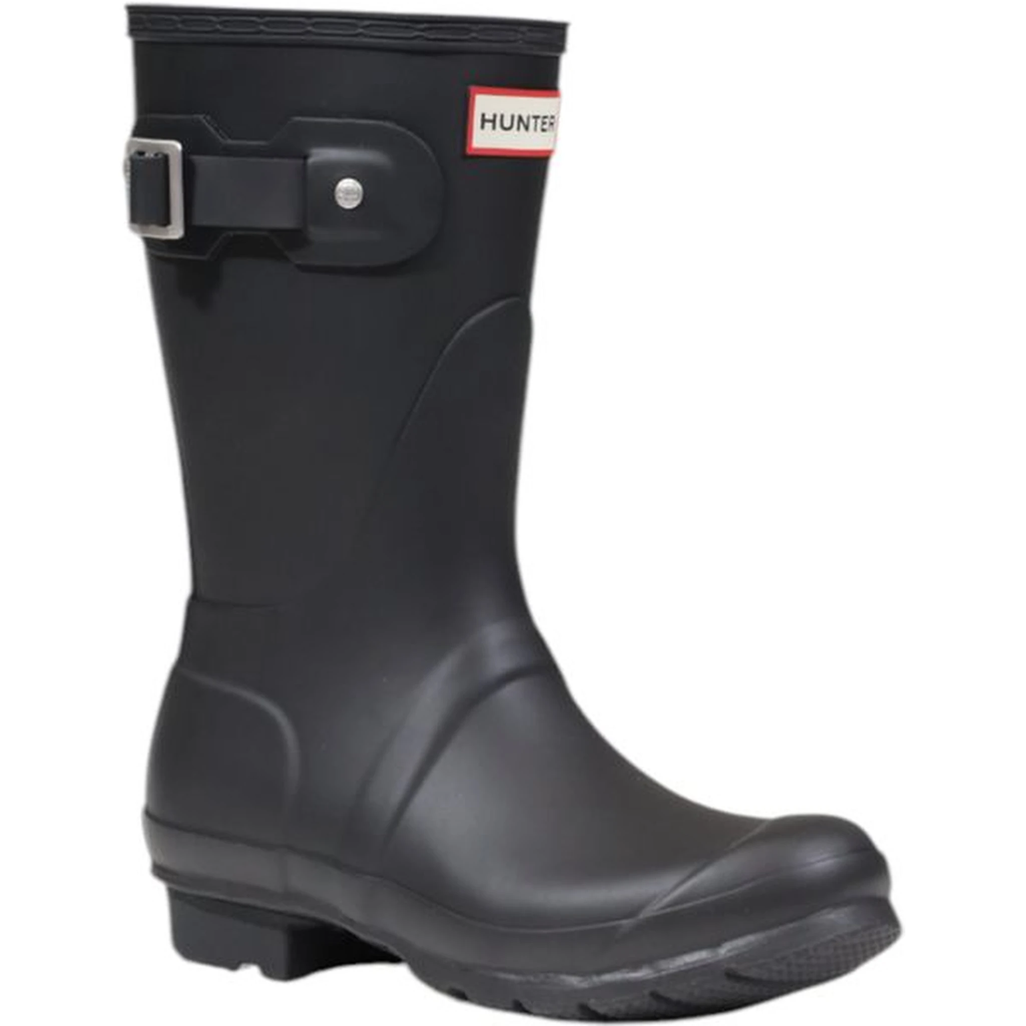 Black Recycled Polyester Ankle Boots