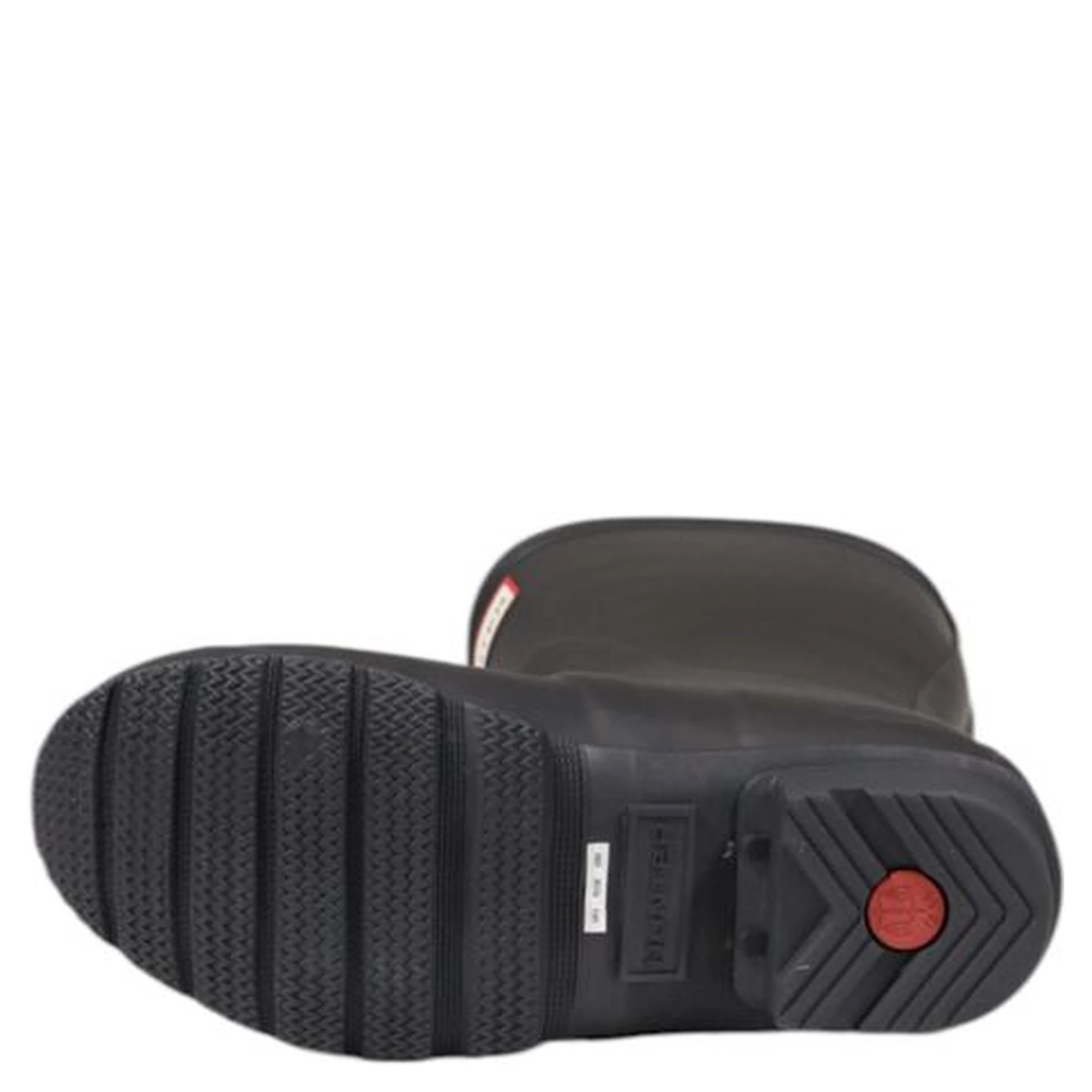 Black Recycled Polyester Ankle Boots