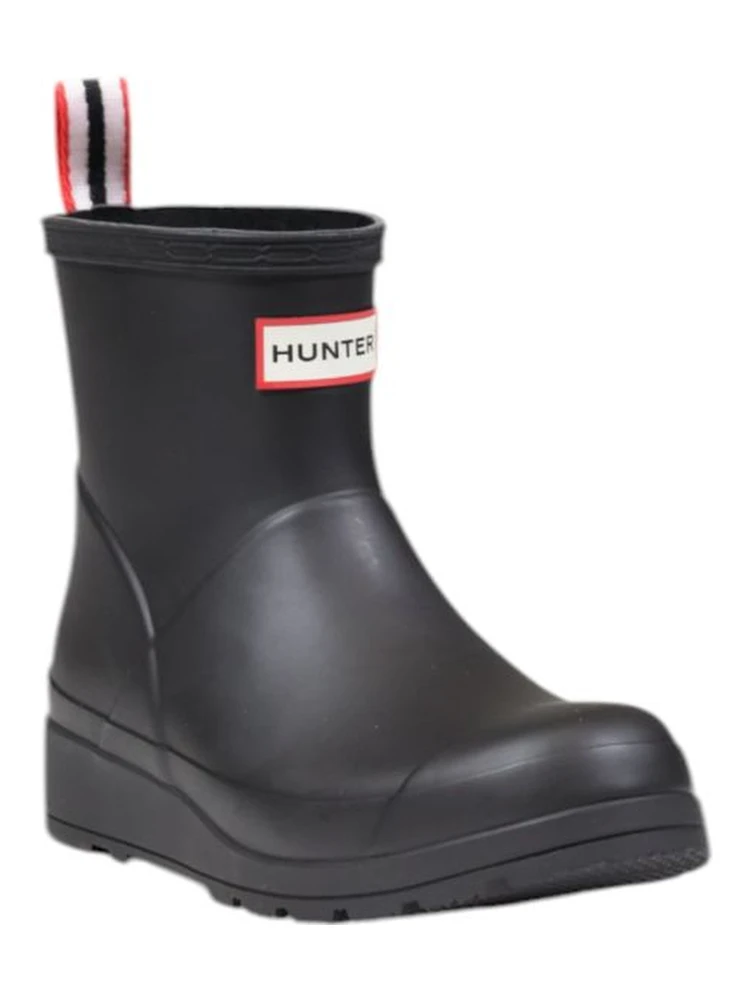 Black Recycled Polyester Ankle Boots alternative