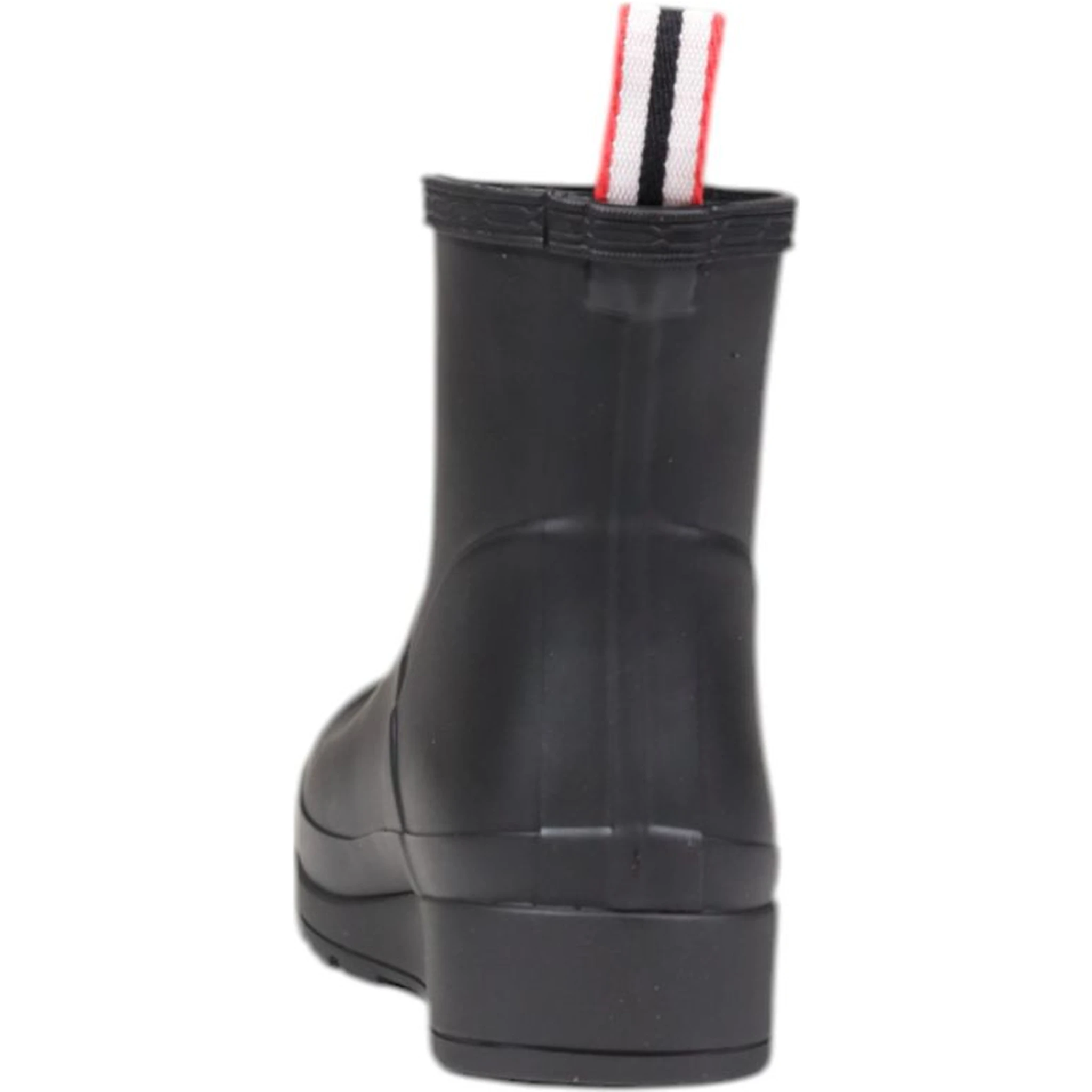 Black Recycled Polyester Ankle Boots