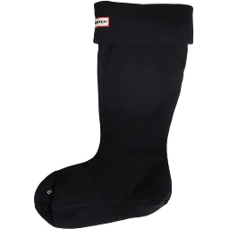 Black Recycled Polyester Socks