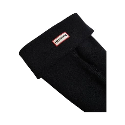Black Recycled Polyester Socks