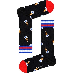 Black Cotton Socks