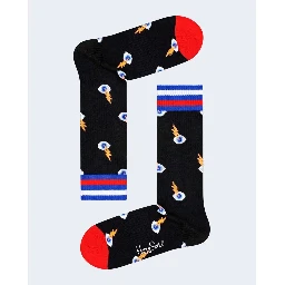 Black Cotton Socks