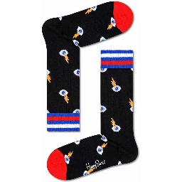 Black Cotton Socks