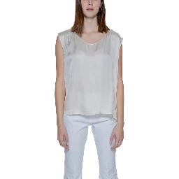 Cream Viscose Blouse