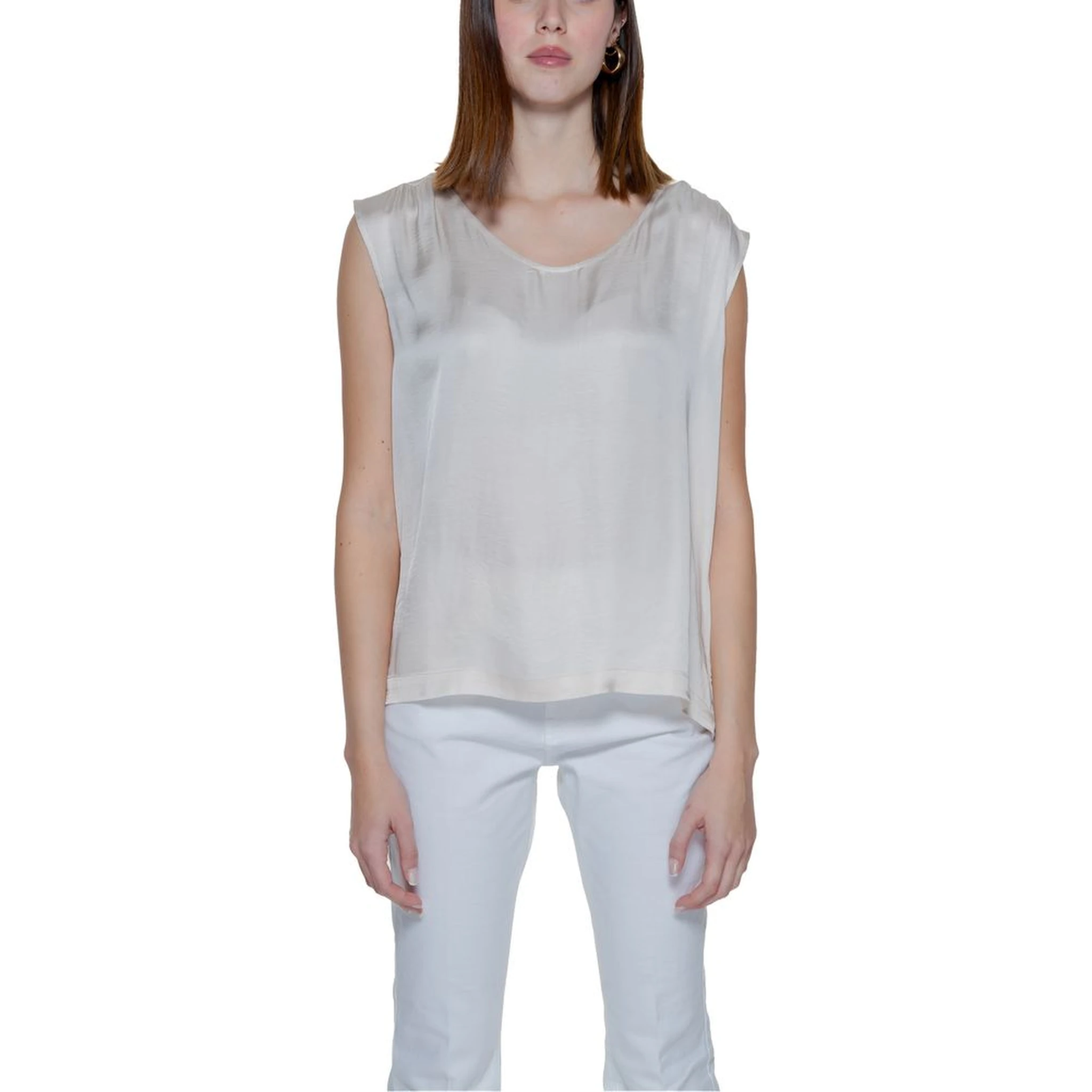 Cream Viscose Blouse