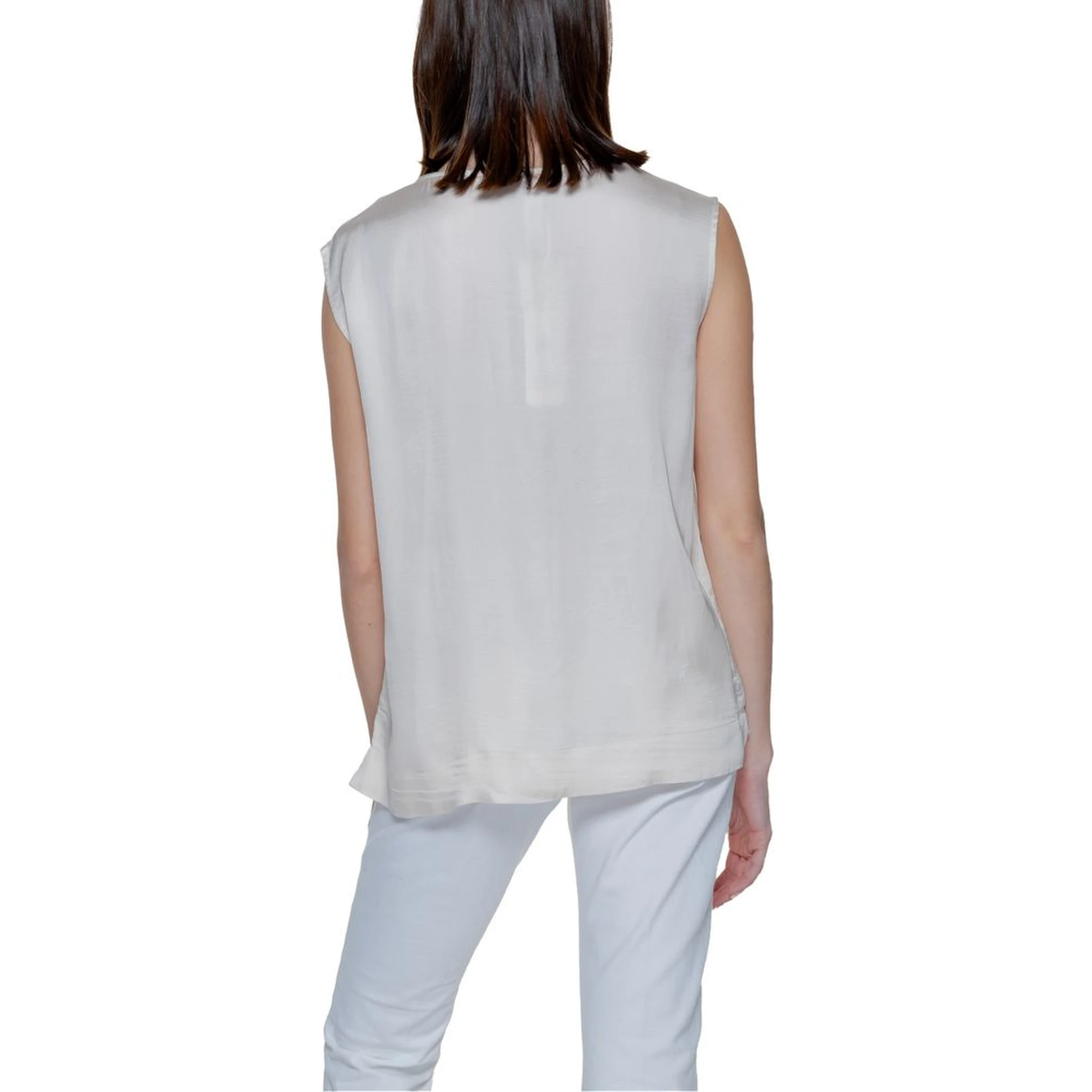 Cream Viscose Blouse
