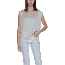 Cream Viscose Blouse