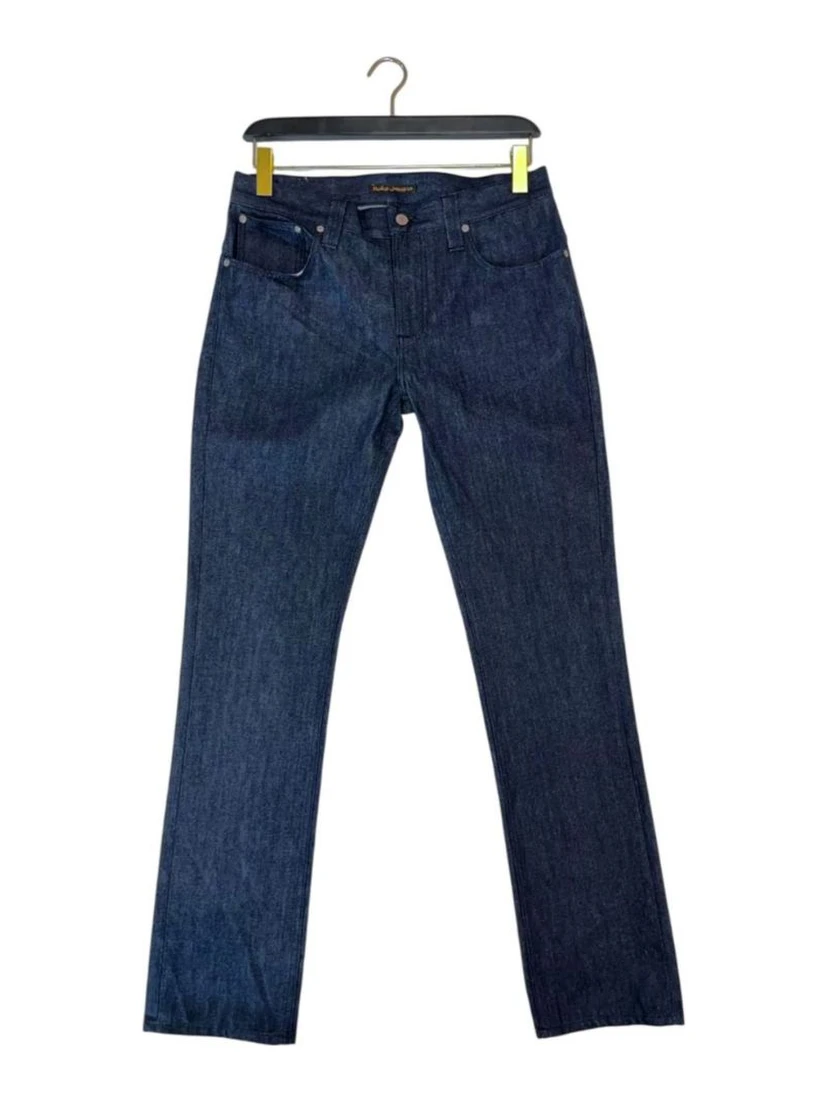 Blue Cotton Jeans Denim
