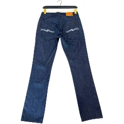 Blue Cotton Jeans Denim