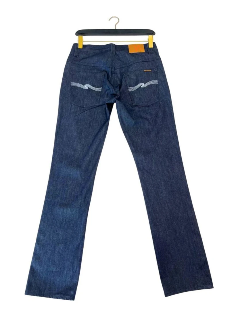 Blue Cotton Jeans Denim