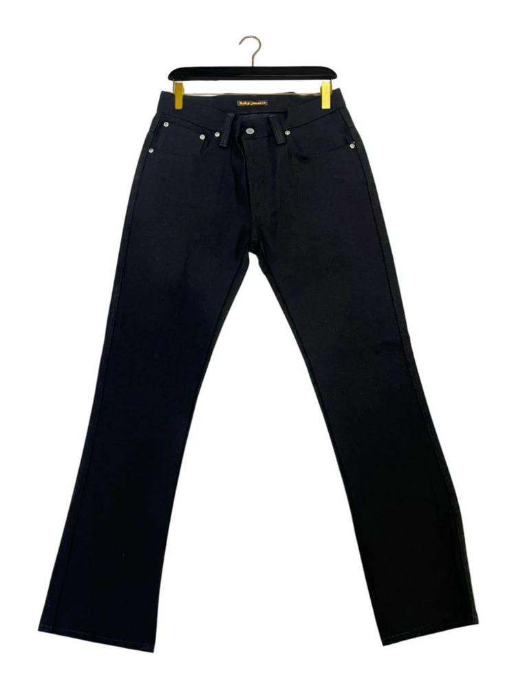 Black Cotton Jeans Denim