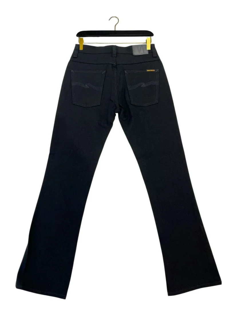 Black Cotton Jeans Denim