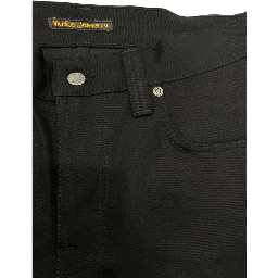 Black Cotton Jeans Denim