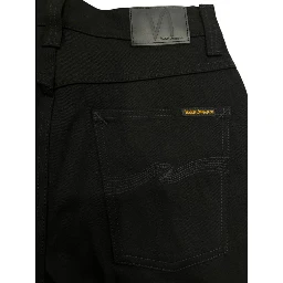 Black Cotton Jeans Denim