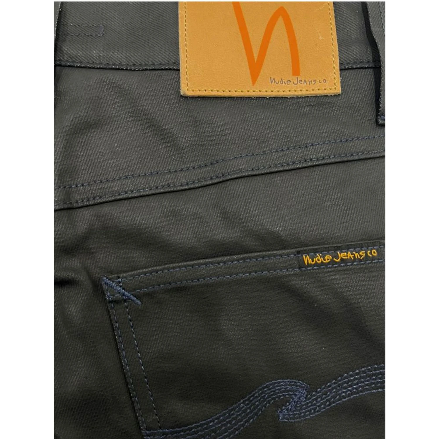 Black Cotton Jeans Denim