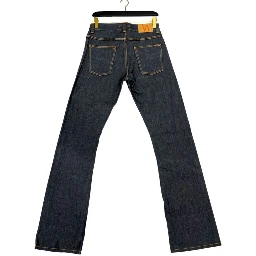 Straight Denim Jeans With Five-pocket Design In Blue