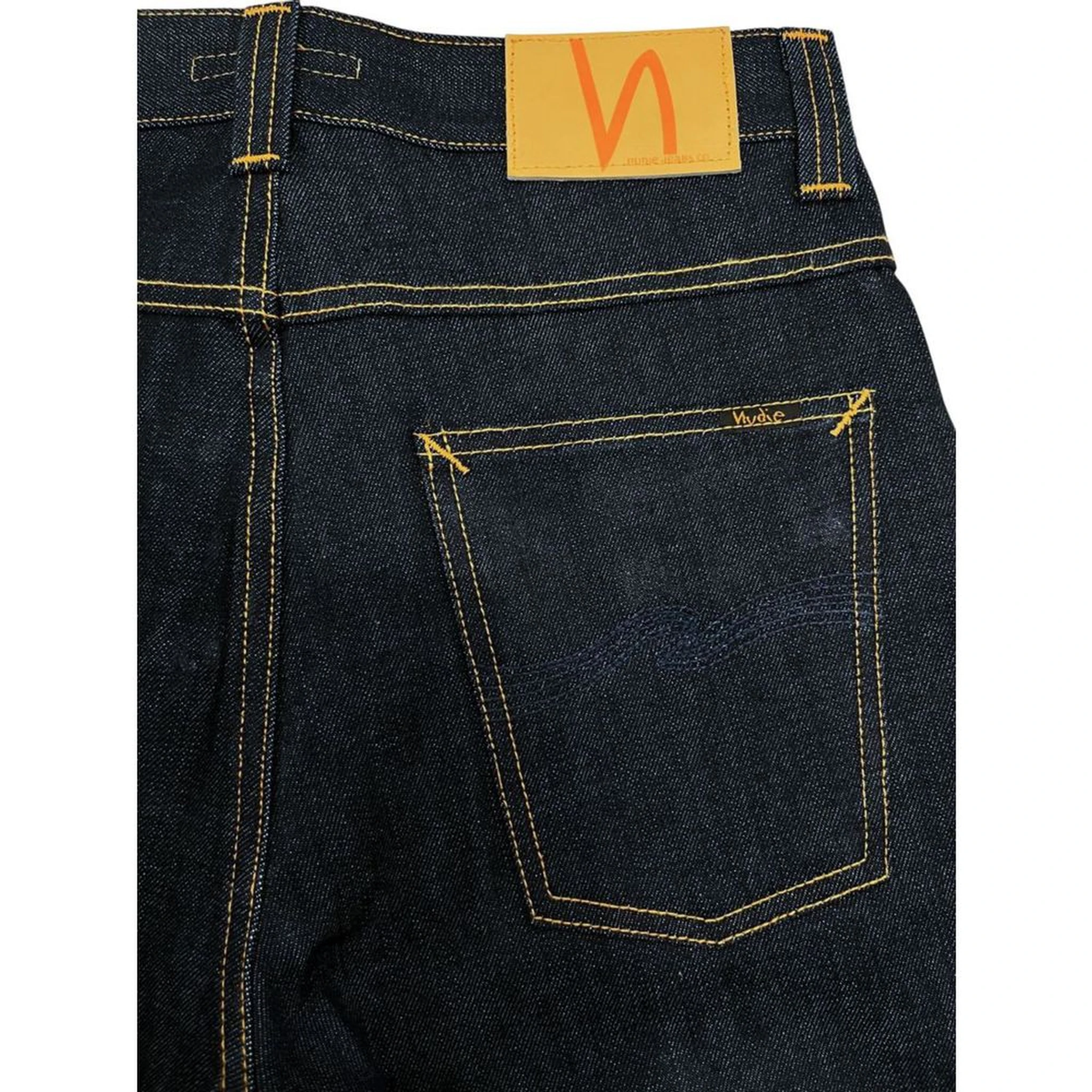 Straight Denim Jeans With Five-pocket Design In Blue