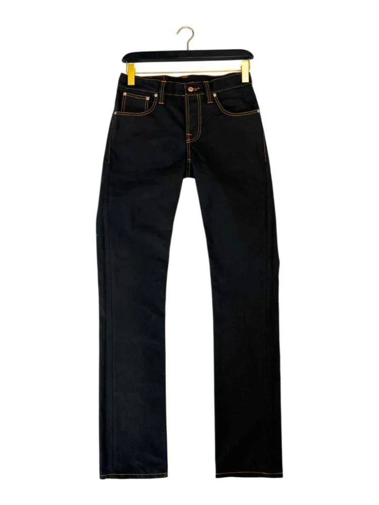 Black Cotton Jeans Denim