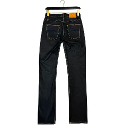 Black Cotton Jeans Denim
