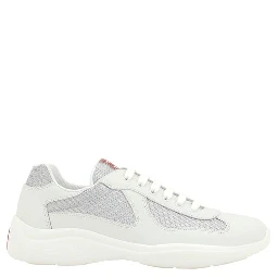 White Lace Up Sneaker