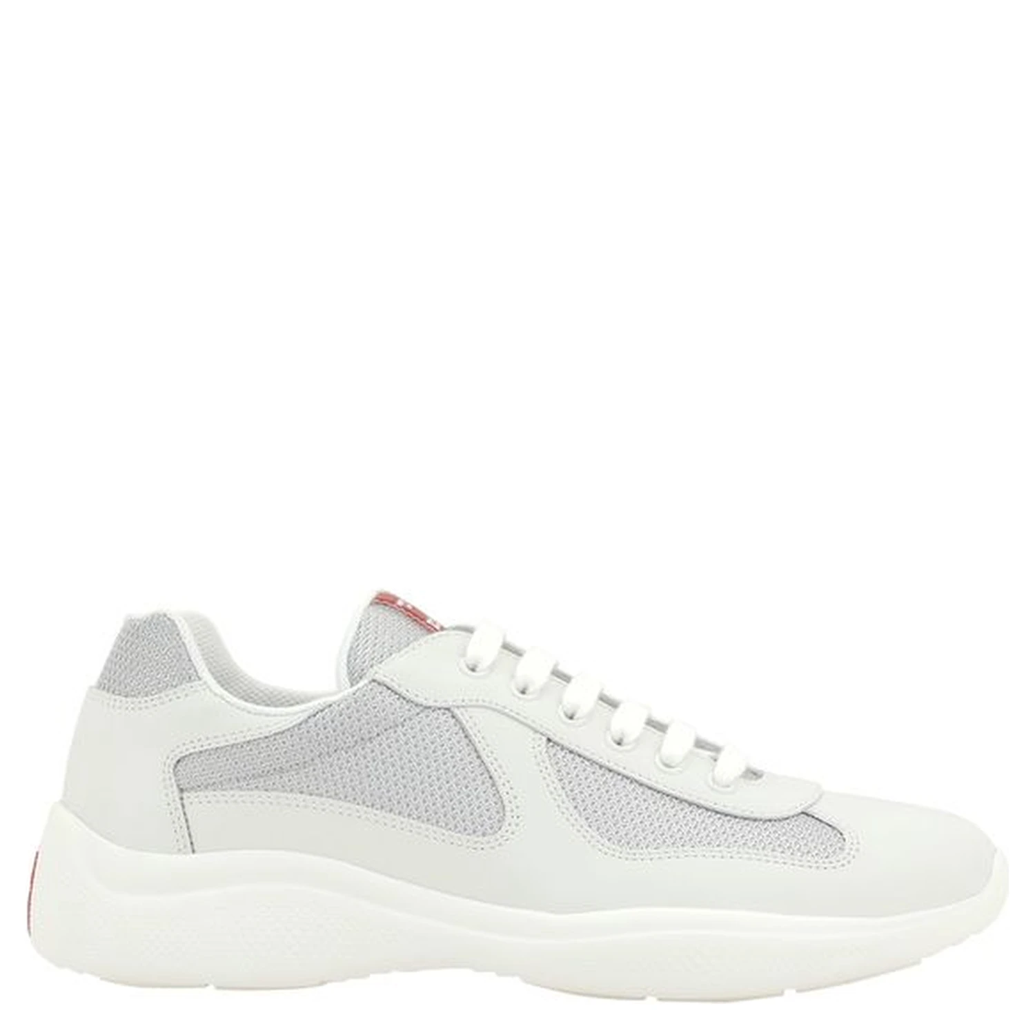White Lace Up Sneaker