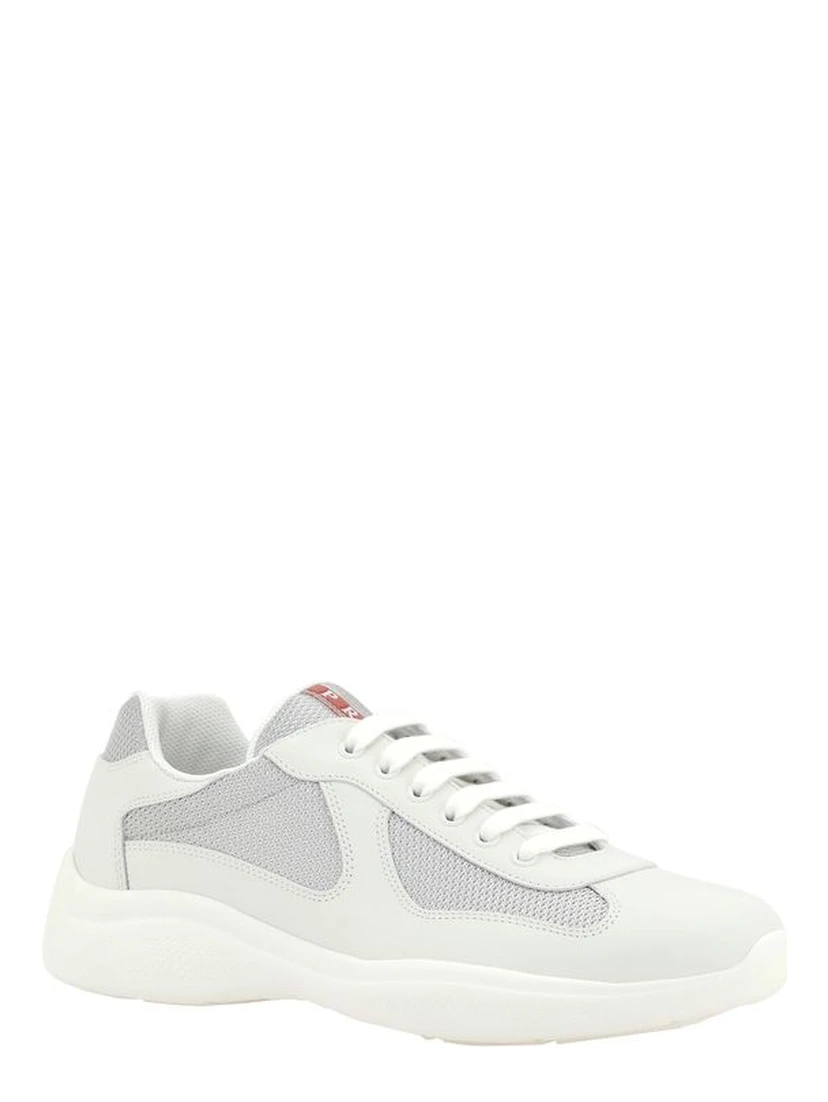 White Lace Up Sneaker