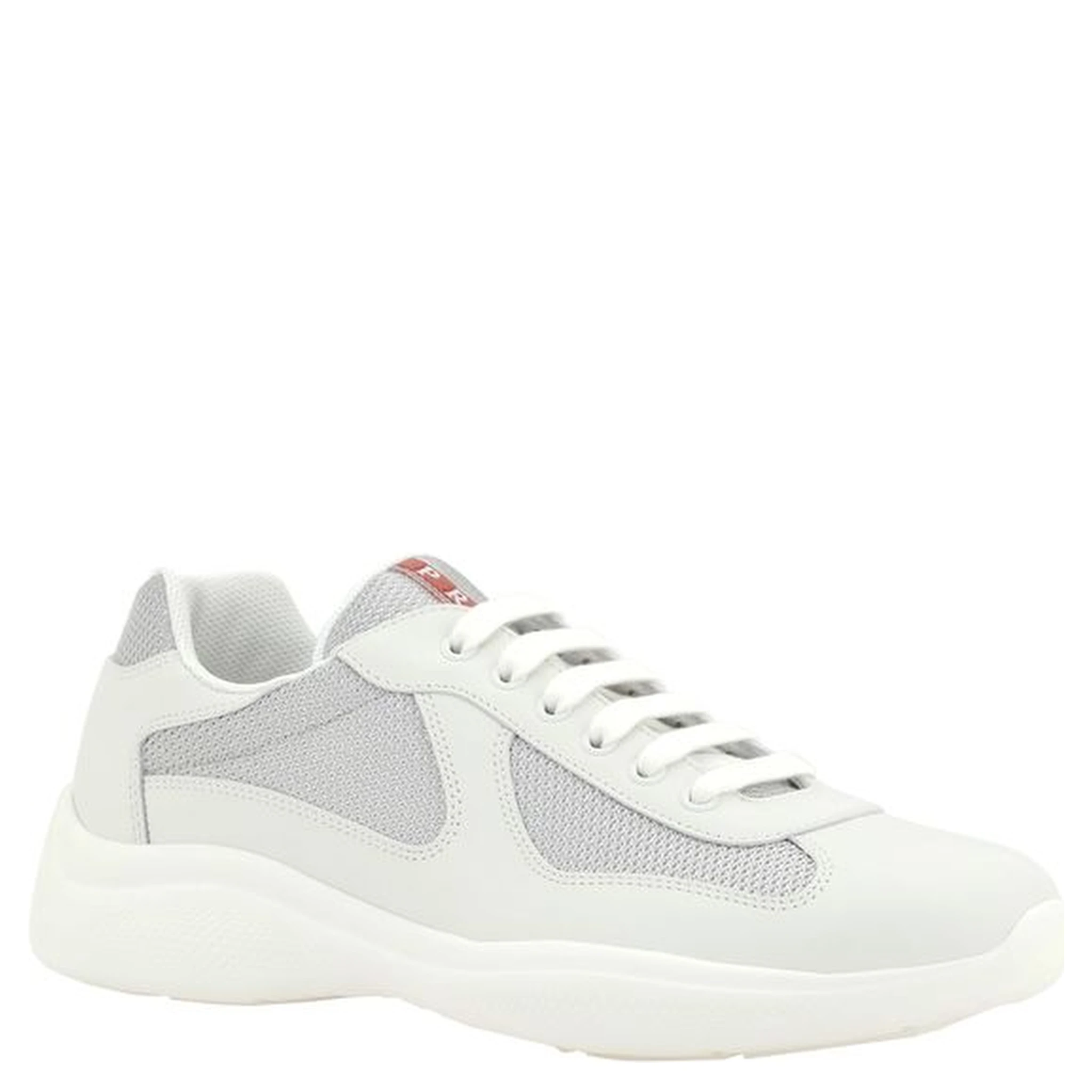 White Lace Up Sneaker