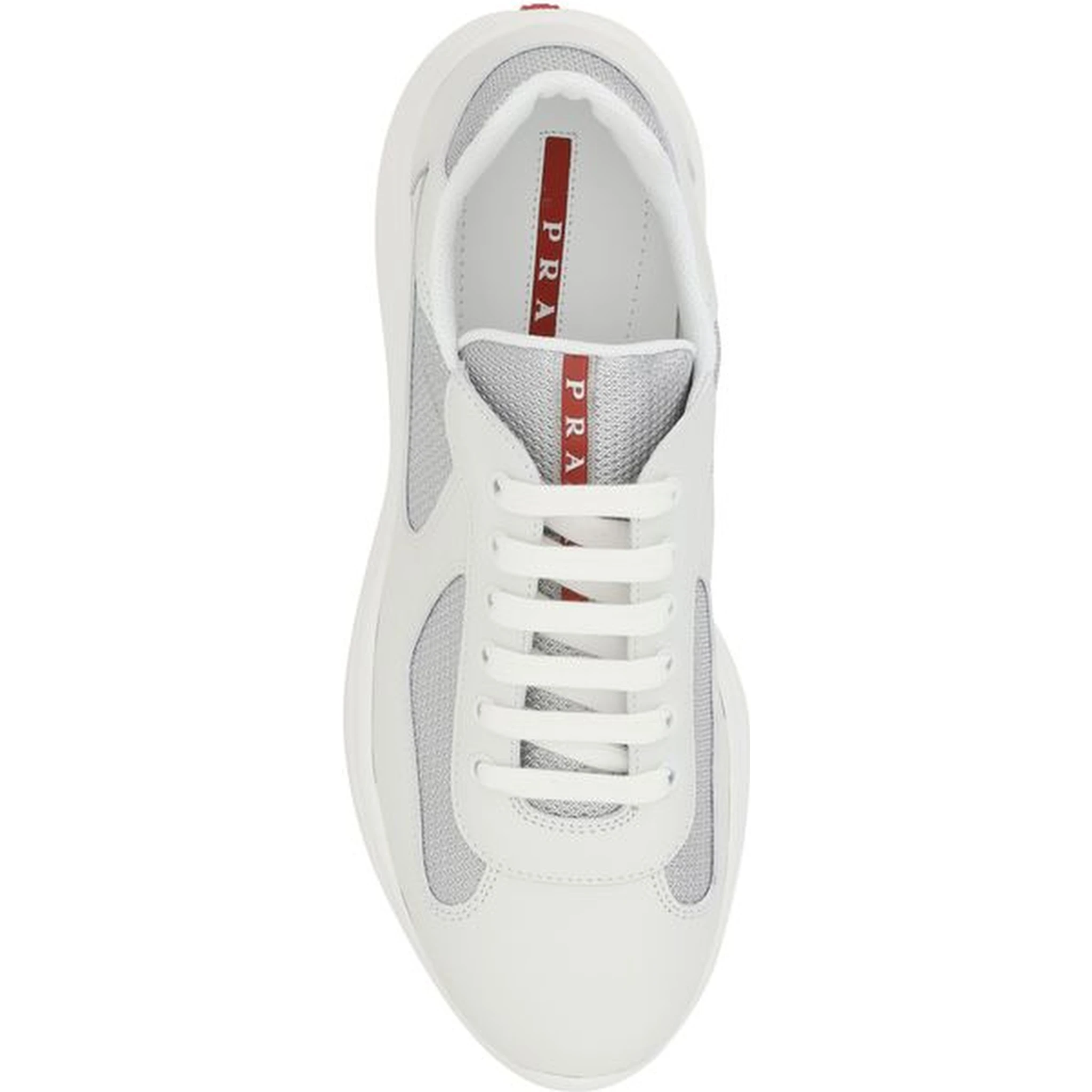 White Lace Up Sneaker