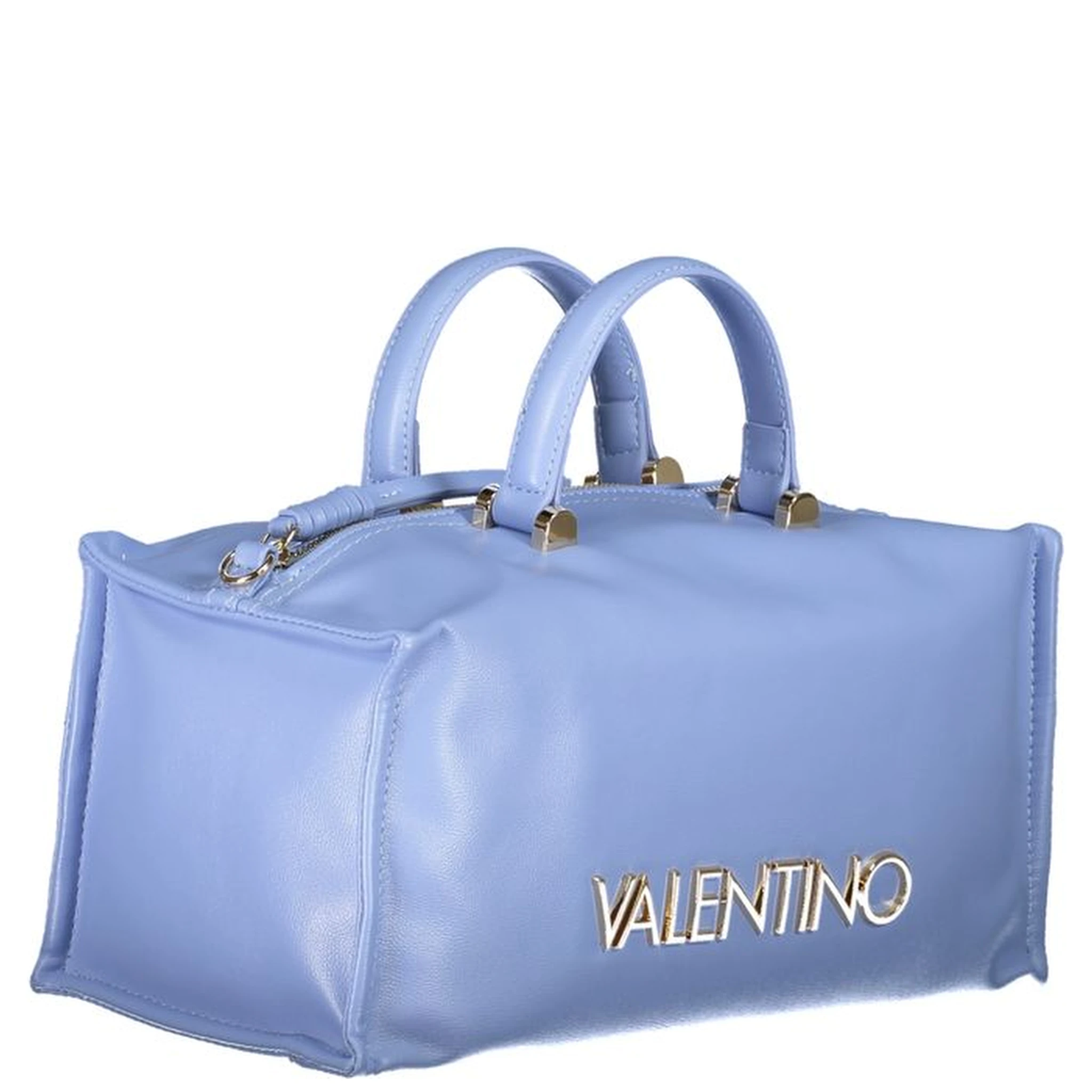 Blue Polyethylene Handbag