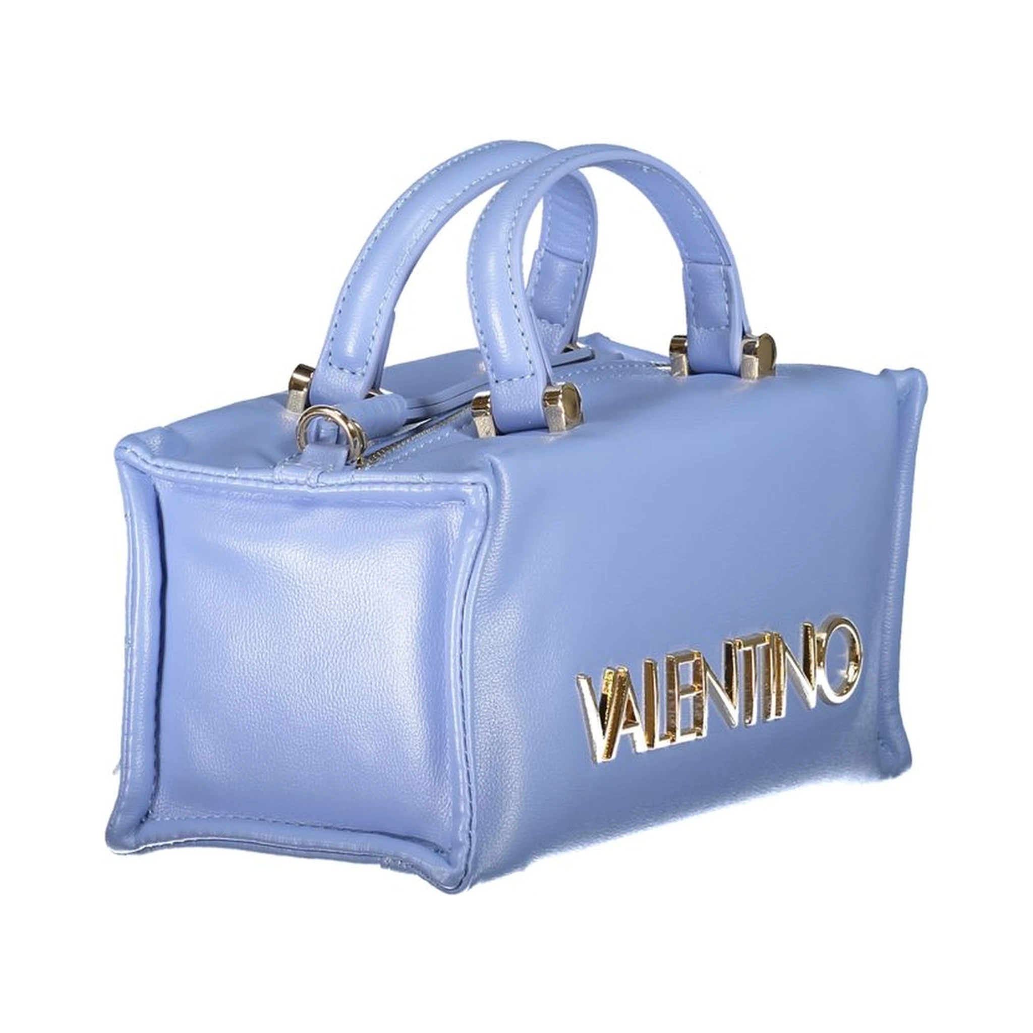 Blue Polyethylene Handbag