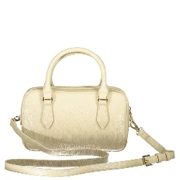 Beige Polyethylene Handbag