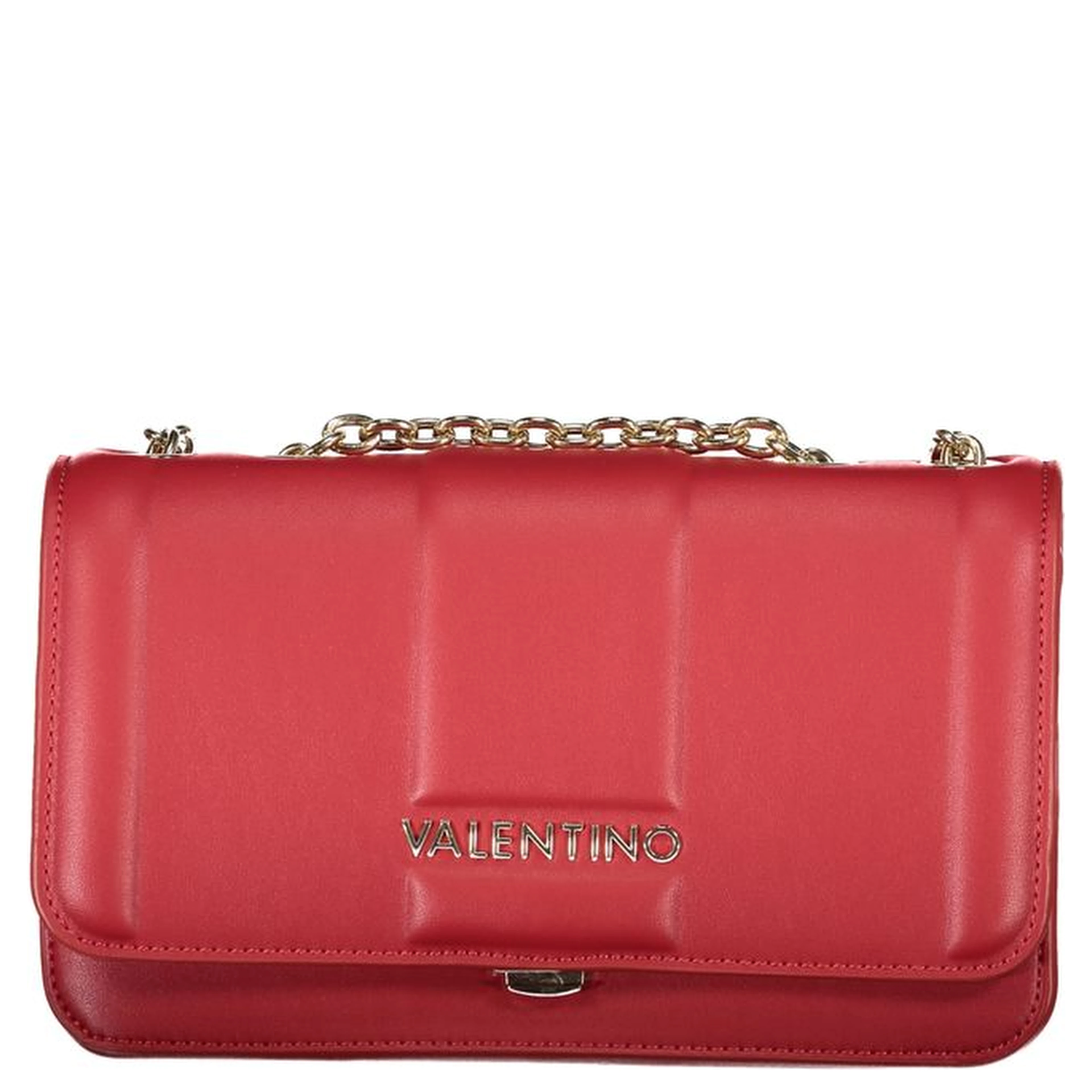 Red Polyethylene Women Handbag