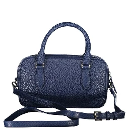 Blue Polyethylene Handbag