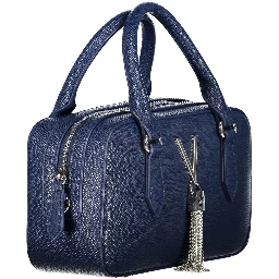 Blue Polyethylene Handbag