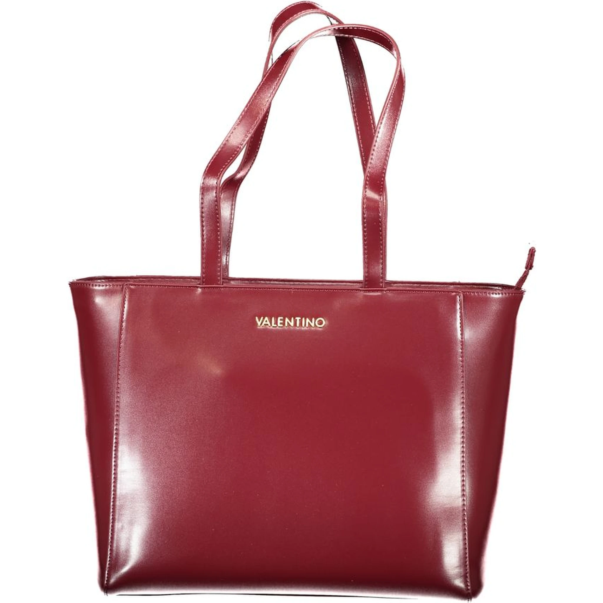 Red Polyethylene Handbag