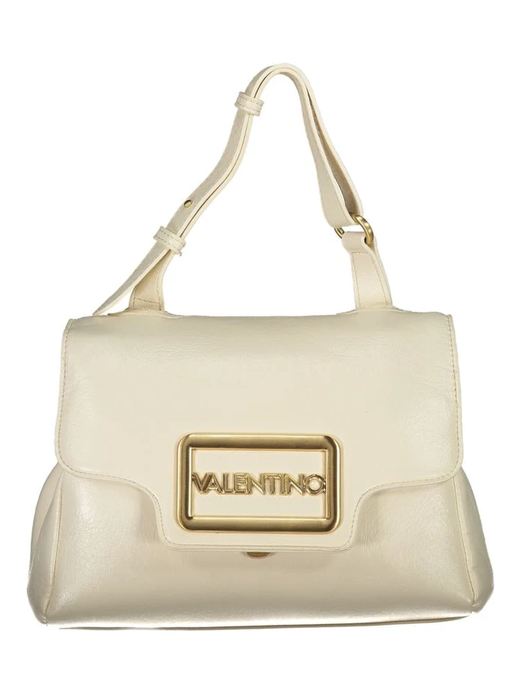 Beige Polyethylene Handbag