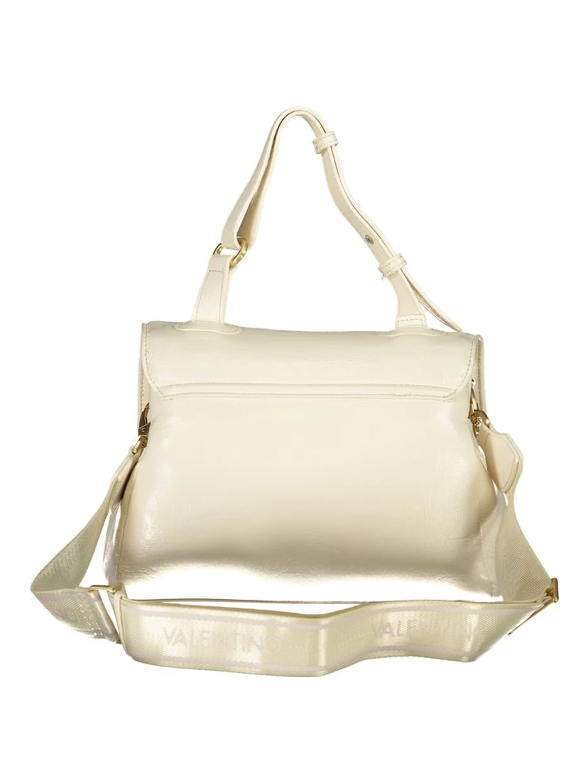 Beige Polyethylene Handbag